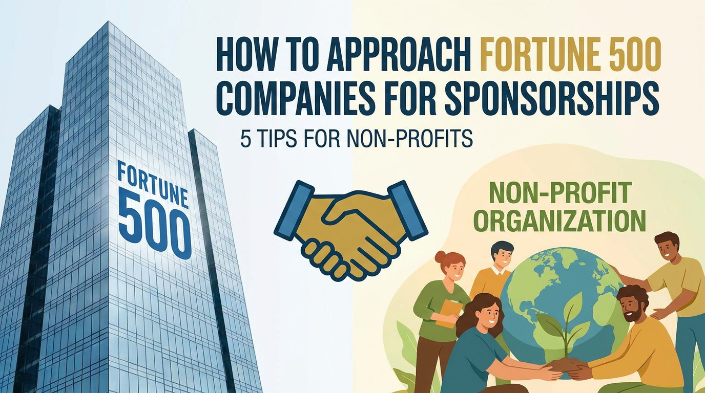 How to Ask Fortune 500 Companies to Donate to Your Cause