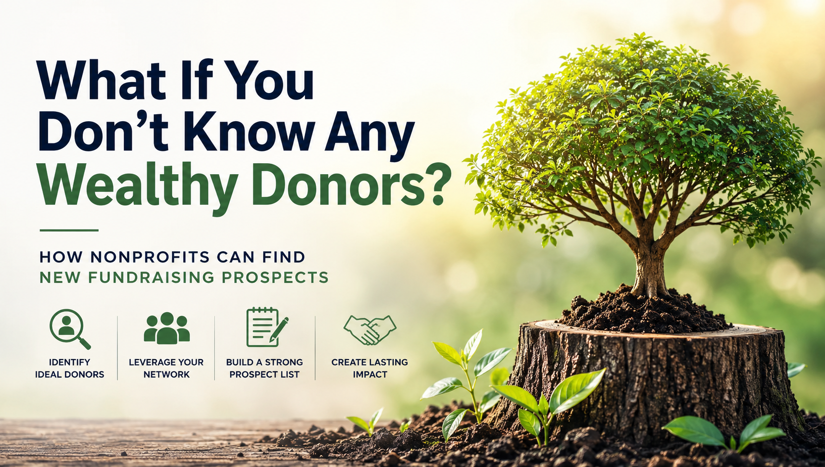 What If You Don't Know Any Wealthy Donors? How Nonprofits Can Find New Fundraising Prospects