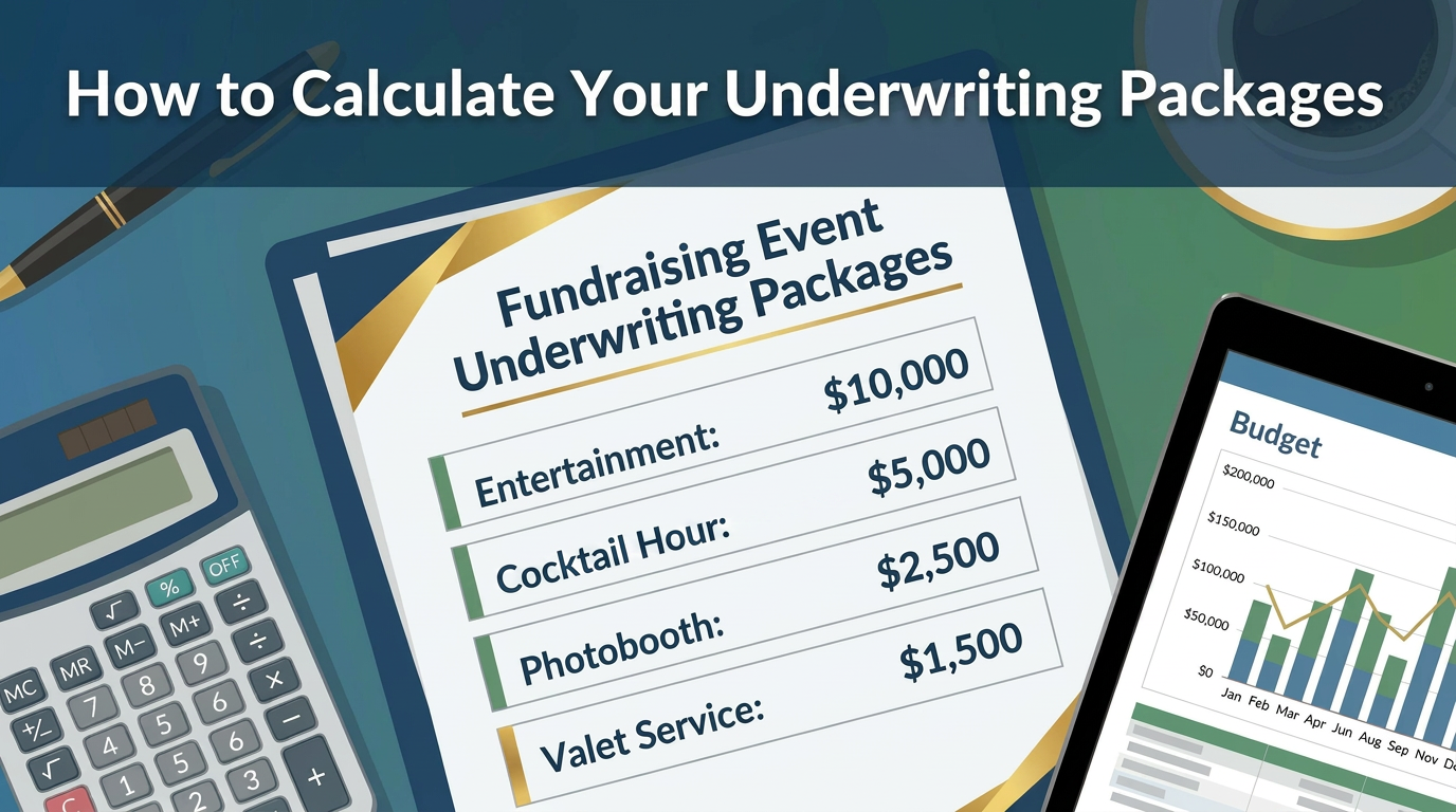 Underwriting Opportunities for Your Fundraising Event