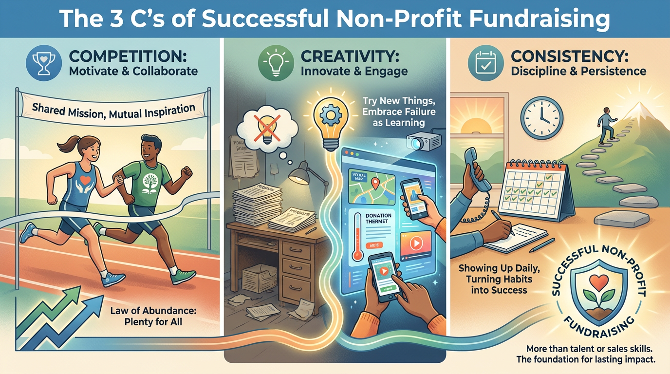 The 3 C's for Successful Fundraising