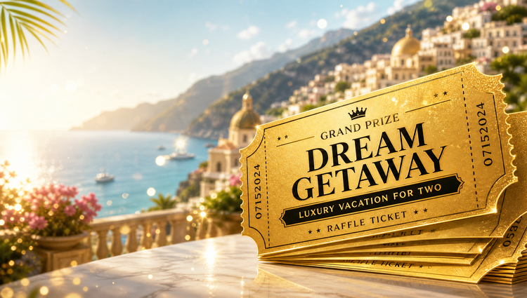 The Golden Ticket Raffle: Raise $10K+ by Selling 100 Tickets