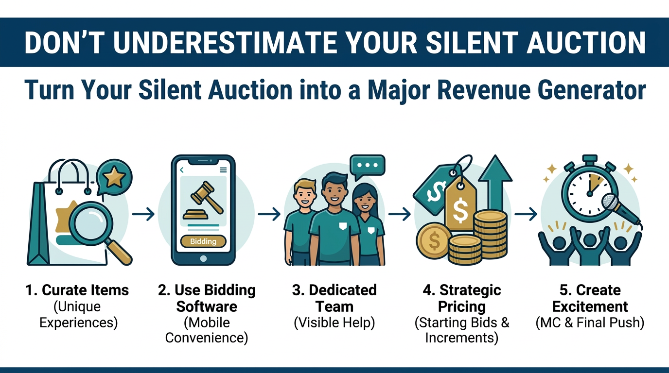 Turn Your Silent Auction into a Major Revenue Generator